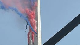 Aksi Simulasi Pertempuran Menegangkan Hadir di Puncak HUT Ke-80 TNI di Monas