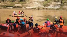 1 Korban Tenggelam di Sungai Cimandiri Sukabumi Ditemukan 500 Meter dari Titik Hilang