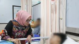 Menteri PPPA Beri Bantuan Korban Ponpes Al Khoziny