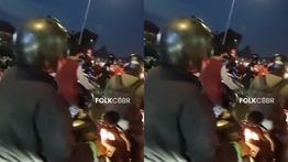VIDEO: Pemotor Kritis Alami Kecelakaan di Depan SPBU Gongseng 