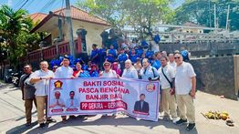 GEKIRA Salurkan Bantuan bagi Korban Banjir di Bali
