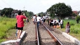 Warga Tulungagung Tewas Dihantam Kereta Api Gajayana
