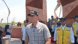 Menko AHY Tinjau Kesiapan Jembatan Pandansimo di Bantul