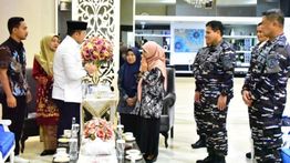 Presiden Berikan Santunan untuk Keluarga Prajurit yang Gugur Jelang HUT TNI ke-80