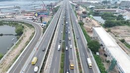 Pemasangan Box Girder Proyek Tol Kataraja, Jasa Marga Lakukan Pengamanan Lalu Lintas