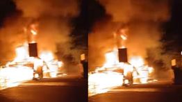 Kebakaran Besar Landa Cikunir, Api Lahap Warung dan Rumah Warga