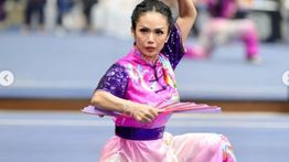 Kris Dayanti Wakili Indonesia pada Pertandingan Wushu Internasional di China