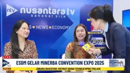 Minerba Convex 2025 Resmi Dimulai, Nusantara TV Ramaikan dengan Booth Interaktif