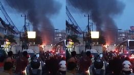 Bengkel Kebakaran Sebabkan Lalu Lintas Macet Total di Jalan Ciledug