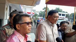 Elite PKS Temui Menhan Sjafrie Sjamsoeddin di Kantornya