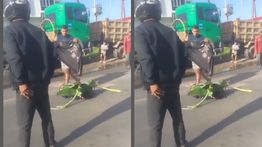 Kecelakaan Maut Pemotor Tewas Dihantam Truk di Pontianak