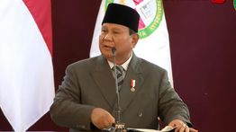 Prabowo di Wisuda UKRI: Saya Berkali-kali Jatuh Tapi Selalu Berdiri Kembali