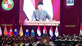 Prabowo Hadiri Sidang Senat Terbuka dan Dies Natalis UKRI Tahun 2025