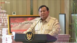 Saksikan Uang Sitaan Korupsi Triliunan Rupiah, Prabowo: Penegak Hukum Jangan Tajam ke Bawah, Tumpul ke Atas