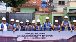 Pembangunan Sekolah Internasional Bakti Mulya 400 Jadi Harapan Warga Depok
