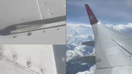 Viral Video Baut Kendur di Sayap Pesawat Lion Air, Penumpang Langsung Panik