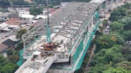 LRT Jakarta Velodrome–Manggarai Hampir Selesai, Progres 75 Persen