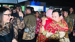 Keakraban Prabowo dan Presiden Brasil di Bawah Langit Jakarta