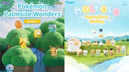 Funism Hadirkan Pokemon Palmsize Wonders Series 1 dan Maltese PupSnap di Indonesia