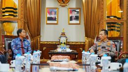 Kapolri dan Menhut Bahas Strategi Cegah Kebakaran Hutan