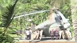 Helikopter Presiden India Terjebak di Landasan Baru yang Belum Kering