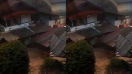 Hujan Deras Bikin Longsor di Bondongan Bogor