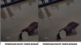 Mayat Wanita Mengambang di Sungai Batang Tebo Gegerkan Warga Jambi