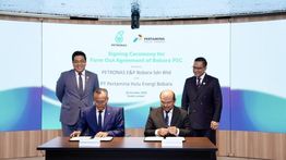 Pertamina Hulu Energi dan PETRONAS Sepakati FOA Kontrak Bagi Hasil Blok Bobara