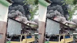 Kebakaran Hebat di Cililitan, Asap Hitam Pekat Membumbung Tinggi ke Langit