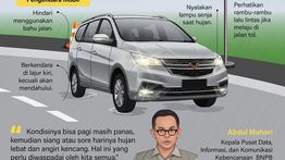 Infografik: Ini Tips Aman Berkendara Saat Cuaca Ekstrem