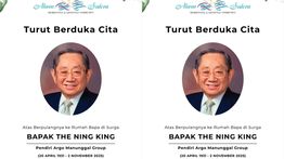 Pemilik Alam Sutera, The Ning King Wafat pada Usia 94 Tahun