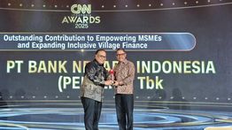 BNI Raih Penghargaan atas Kontribusi dalam Pemberdayaan UMKM dan Keuangan Inklusif Desa