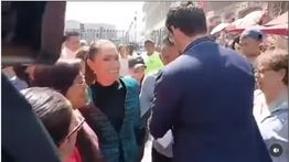 Presiden Meksiko Claudia Sheinbaum Jadi Korban Pelecehan Saat Temui Warga 