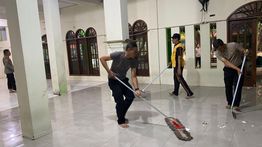 Pasca Ledakan, Polisi Gelar Aksi Bersih-bersih dan Perbaikan SMAN 72