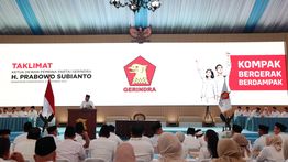 Prabowo Ingatkan Seluruh Kader Gerindra untuk Berbuat Baik Bagi Bangsa dan Negara