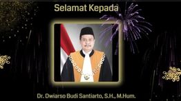 Prabowo Lantik Dwiarso Budi Santiarto sebagai Wakil Ketua Mahkamah Agung Bidang Non Yudisial