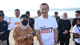 Menteri Transmigrasi Tinjau Persiapan Calon Transmigran di Barelang Batam
