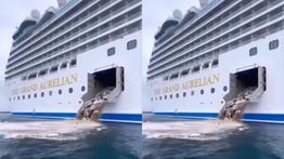 Miris! Kapal Pesiar The Grand Aurelian Buang Limbah ke Laut Lepas