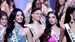 Viral Tatapan Sinis Miss Israel ke Miss Palestine di Miss Universe 2025 Jadi Sorotan Dunia