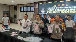 Polres Bogor Bekuk 2 Pelaku Pembunuhan Sopir Taksi Online