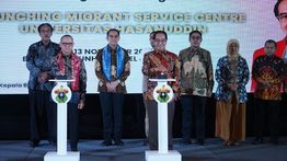 Menteri Mukhtarudin Resmikan Migrant Service Centre, Tekankan Unhas Jadi Role Model Pemberdayaan Pekerja Migran