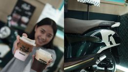 Gaya Anak Muda Minum Kopi Peluang Bawa Pulang Yamaha Grand Filano Gratis