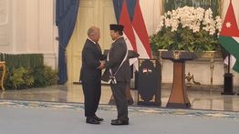 Prabowo Dianugerahi Penghargaan Tertinggi Kerajaan Yordania oleh Raja Abdullah II