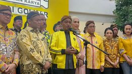 Bahlil Sebut Pagelaran Wayang Kulit Jadi Momentum Pelestarian Budaya dan Bagian HUT ke-61 Partai Golkar
