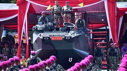 Panglima TNI Agus Subiyanto Resmi Jadi Warga Kehormatan Korps Marinir