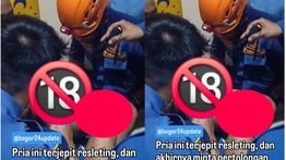 Hebon Video Alat Vital Bapak-bapak Terjepit Resleting, Damkar Turun Tangan