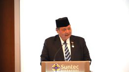 Airlangga Ajak Perusahaan Singapura Investasi di Batam, Bintan dan Karimun