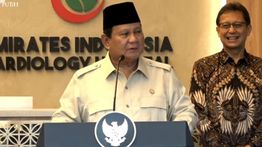 Resmikan RS Kardiologi Emirates-Indonesia di Solo, Prabowo: Inisiatif Mantan Presiden