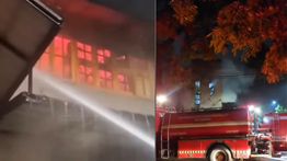 VIDEO: Kebakaran Mengerikan Hantam Bangunan 2 Lantai di Tamansari Bandung