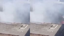 Kebakaran Menghantam Perumahan Mahoni Lagoa Koja Pagi Ini